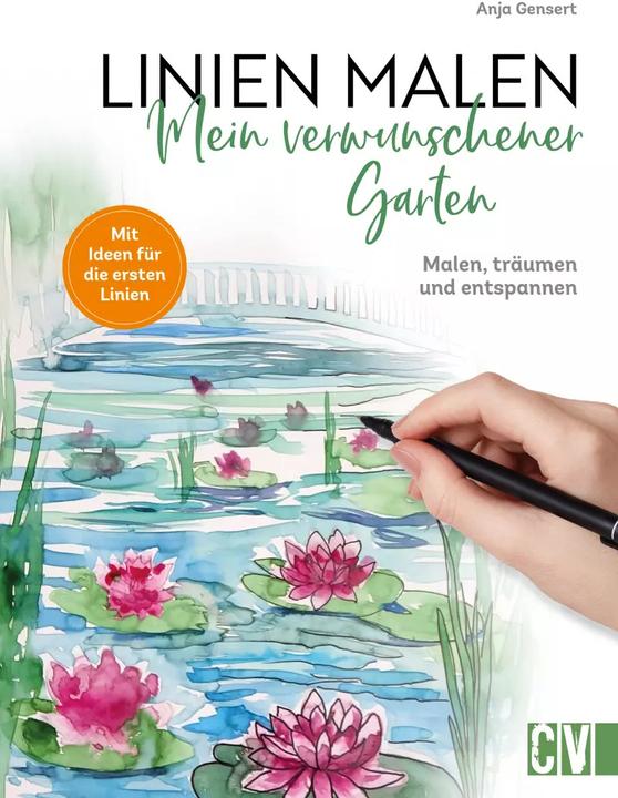 Produktbild Linien malen – Mein verwunschener Garten