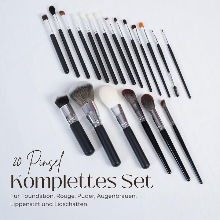 Produktbild Hermex Make-up-Pinselset Schminkpinselset Pinselset für Make-up (Set)