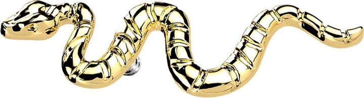 Image du produit Star Piercing Dermal Anchor plaqué or serpent (sans laiton, Titane G23)