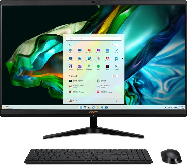 Acer Aspire C27-1800 AiO 27" FHD (Intel Core i5-12450H, 8 GB, 512 GB, Intel UHD Graphics)
