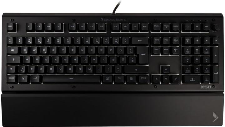 Produktbild Das Keyboard X50Q, DE Layout, soft tactile Omron (DE, Kabelgebunden)
