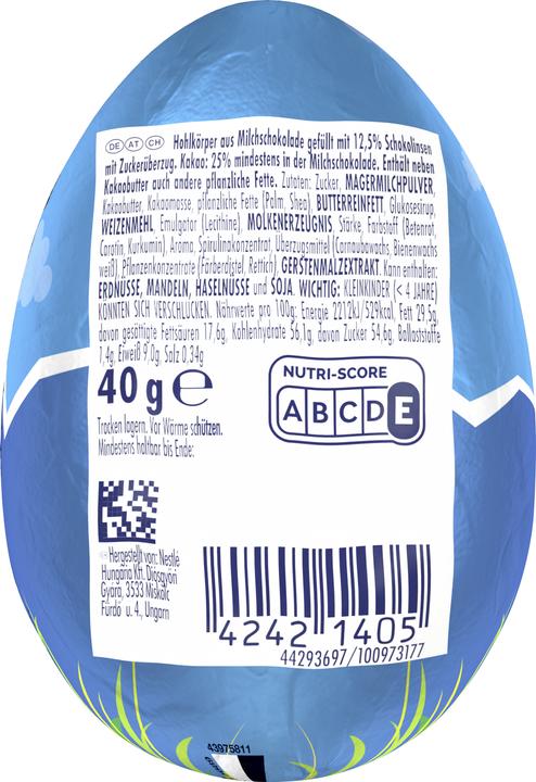 Produktbild Nestlé Smarties Osterei 40g 4fach sortiert (42 g)