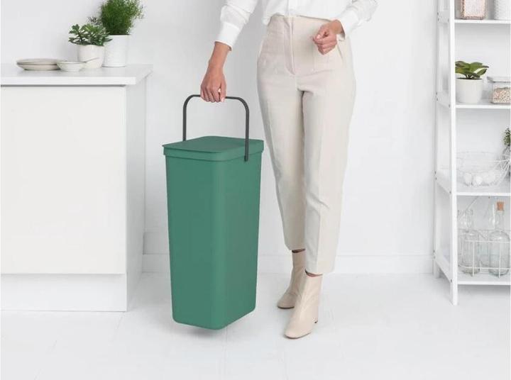 Image du produit Brabantia Seau de recyclage Sort & Go 40 l, vert (40 l)