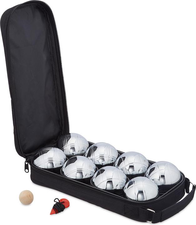 Relaxdays Boule Kugeln (8 x, 70 mm)