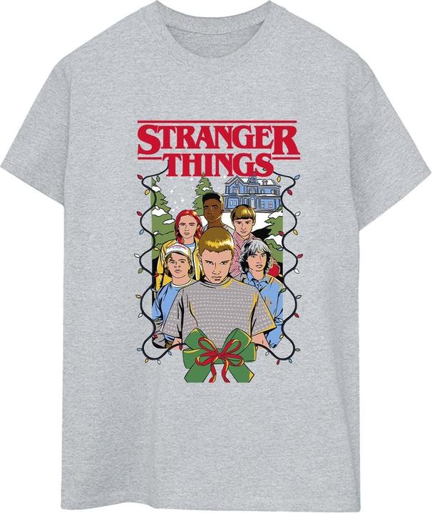 Produktbild Netflix Stranger Things Christmas Poster TShirt (S)