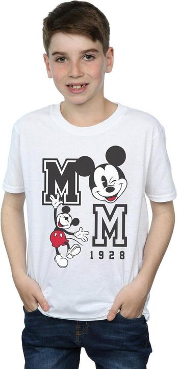 Actual product image Disney Boys Mickey Mouse Jump And Wink T-Shirt (152, 158)