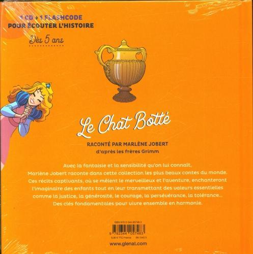 Image du produit Le chat botté + 1 CD audio (Français, Jobert Marlène, 2023)