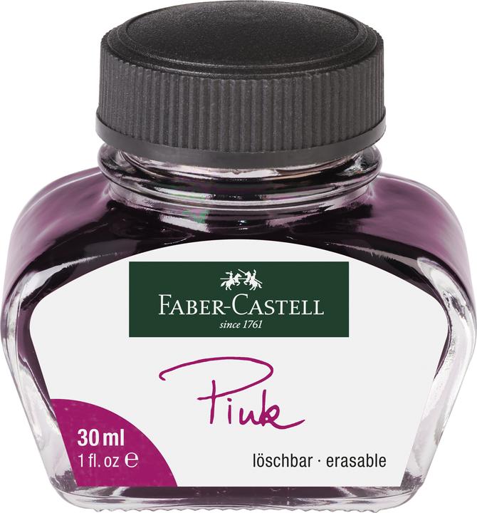 Produktbild Faber-Castell FABER-CA. Tintenglas 30ml 149856 pink (Füllertinte, Pink)