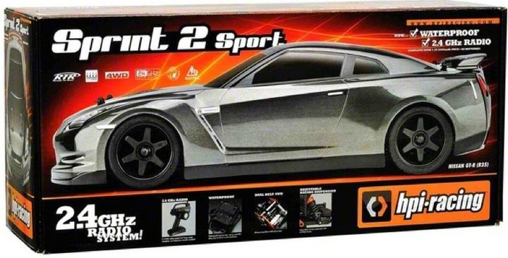 Image du produit HPI Sprint 2 Sport Nissan GT-R (RTR Prêt à fonctionner)