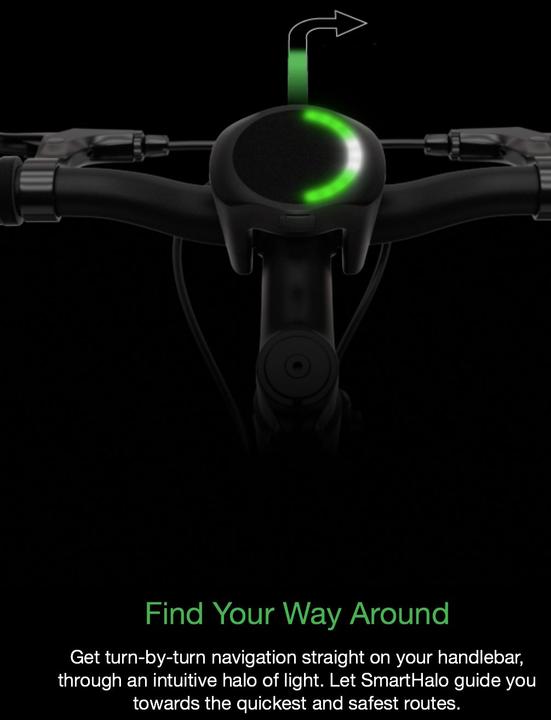 Actual product image SmartHalo Bike System (Worldwide)