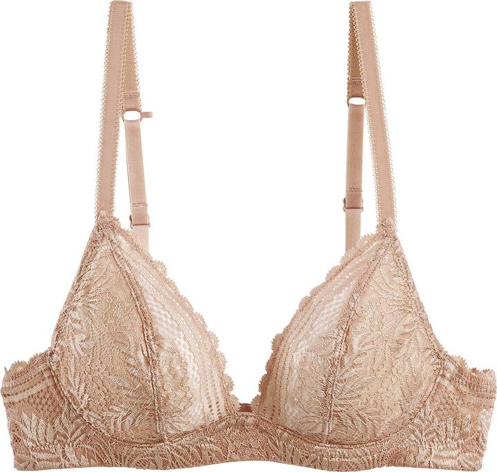 Produktbild La Redoute Collections Triangel-BH JEANNE aus recycelter Spitze (70 D)