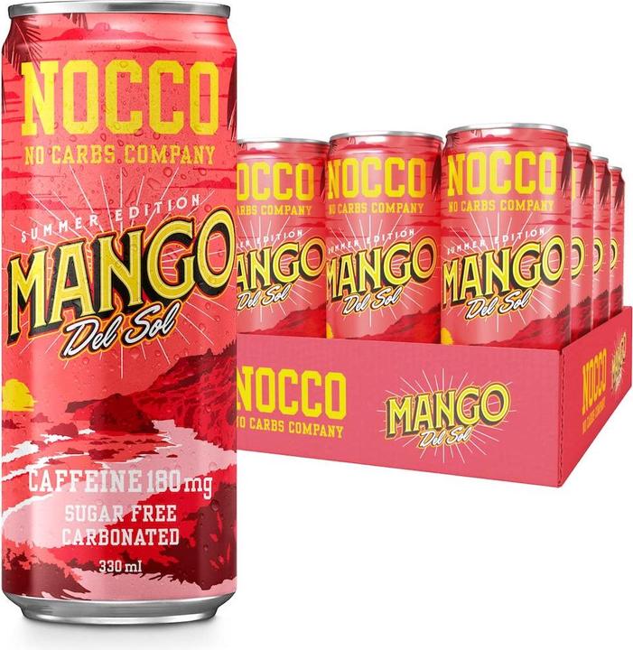 Immagine prodotto Nocco BCAA 330ml (Mango, 24 x)