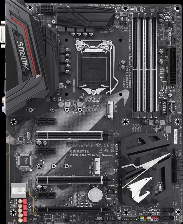 Produktbild Gigabyte Z370 AORUS Ultra Gaming (LGA 1151, Intel Z370, ATX)