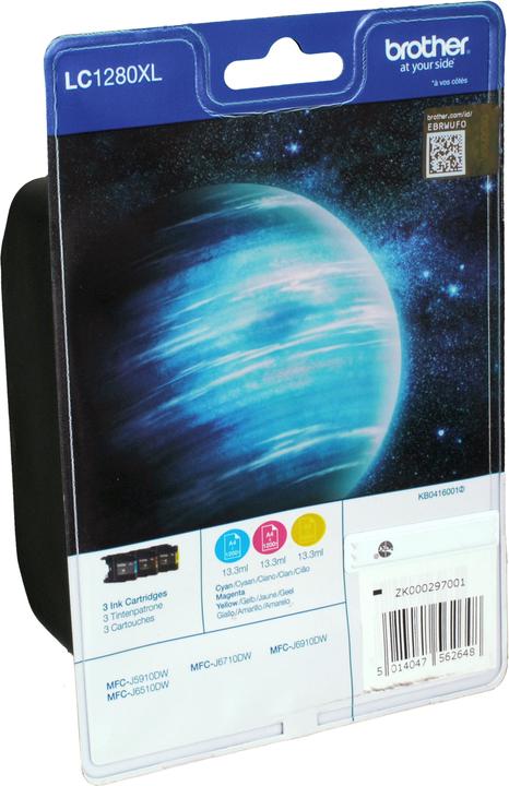 Immagine prodotto Brother LC-1280XL Rainbow Pack (M, C, Y)