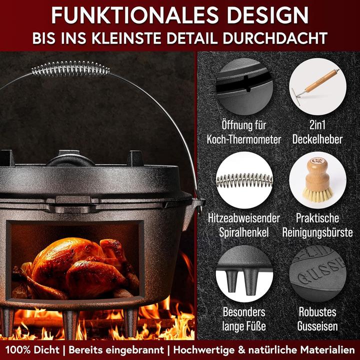 Image du produit Gusskönig Dutch Oven Set