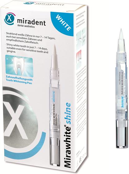 Immagine prodotto Miradent .Mirawhite shine, penna sbiancante per denti Display (1.80 ml, Penna)