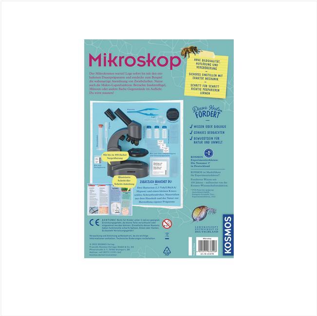 Actual product image Kosmos Microscope