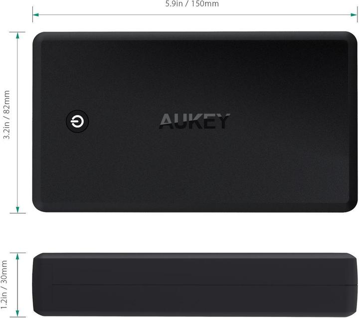 Immagine prodotto Aukey Powerbank PB-Y7 (30000 mAh, 111 Wh)