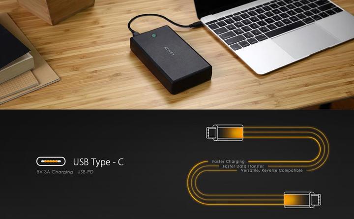 Immagine prodotto Aukey Powerbank PB-Y7 (30000 mAh, 111 Wh)