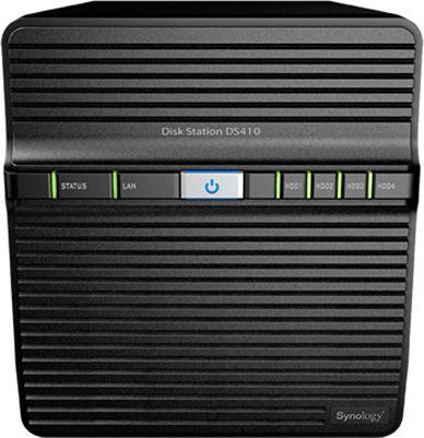 Produktbild Synology DS410, NAS DiskStation für 4 Festplatten, ohne HD