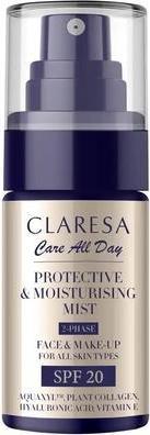 Claresa All Day Protective & Moisturising Mist With Spf20, 50ml (Sonnenspray, SPF 20, 50 ml)