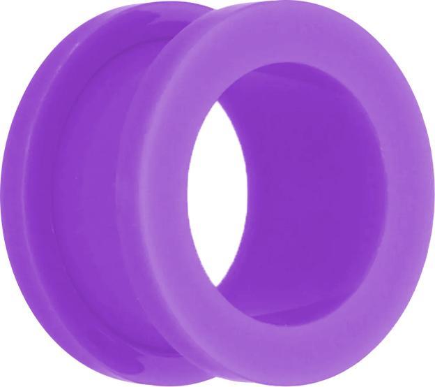Produktbild Star Piercing Flesh Tunnel neon viollet (ohne Messing, Acryl)