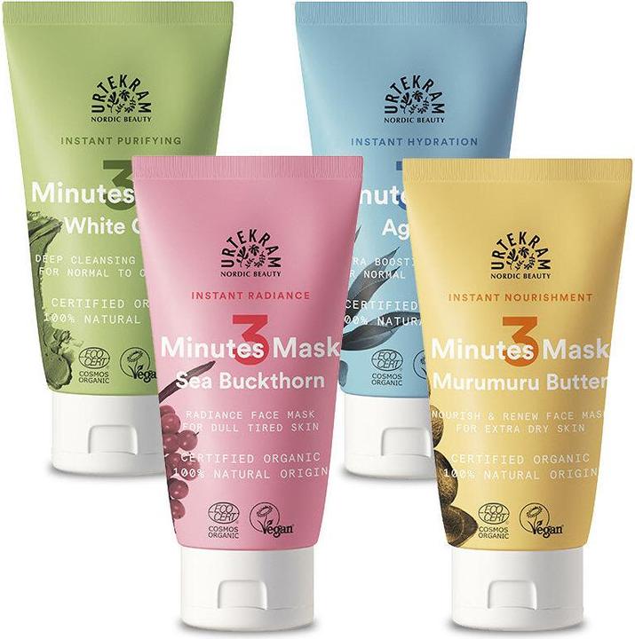 Actual product image Urtekram Face mask sea buckthorn 75 ml (75 ml)