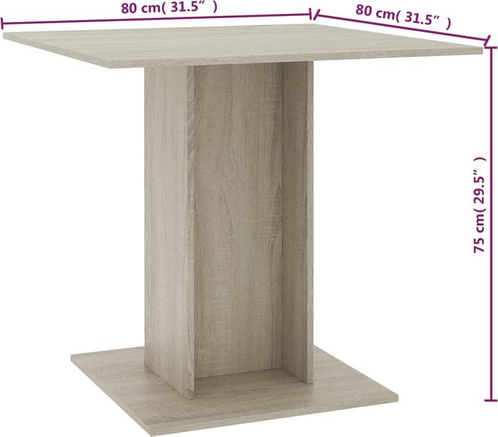 Immagine prodotto VidaXL Meldan (80 x 80 x 75 cm)