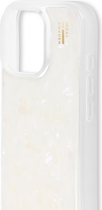Produktbild iDeal Of Sweden iPhone 16 Pro Pearlized Case - White (Apple iPhone 16 Pro)