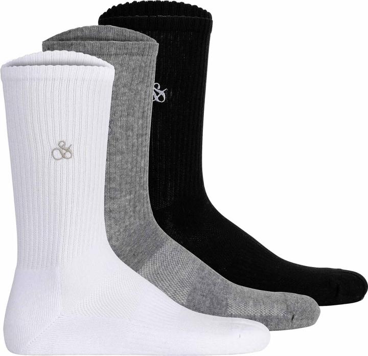 Produktbild Scotch & Soda 1/2 TERRY COTTON CREW (3er Pack, 41 - 46)