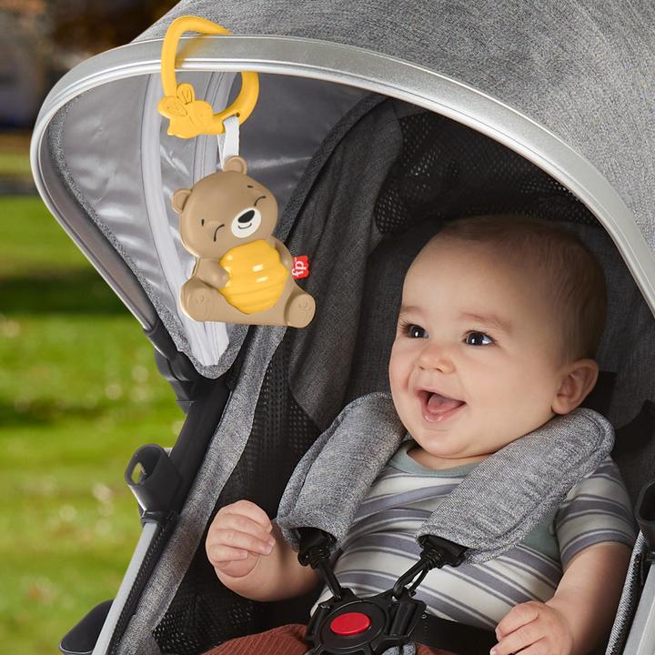 Produktbild Fisher-Price Beruhigendes Bärchen Spieluhr zum Mitnehmen für Babys mit einstellbarem Timer für Neugeborene