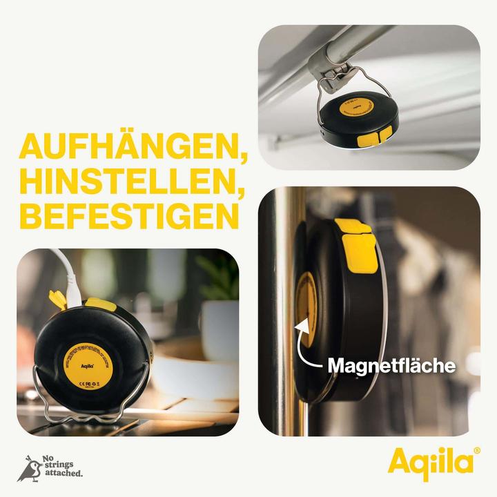 Immagine prodotto Aqiila Lightbird BL10 - Lampada da campeggio con powerbank