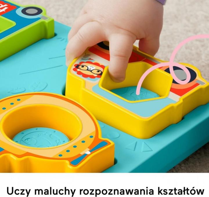 Produktbild Fisher-Price Shapes & Sounds Vehicle Puzzle