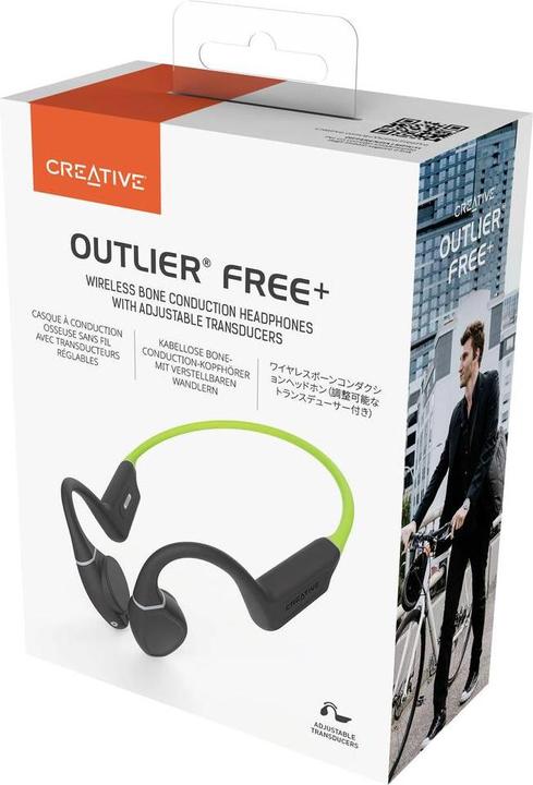 Produktbild Creative Słuchawki kostne Outlier FREE Plus GR (10 h, Kabellos)
