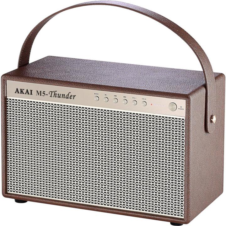 Actual product image Akai Professional brown speaker (12 h, Rechargeable battery operated)
