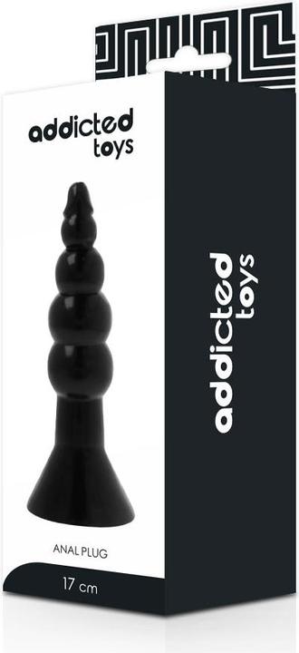 Actual product image Addicted toys Anal Plug 17cm Black