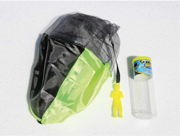 Modellbau Lindinger parachutist konrad yellow