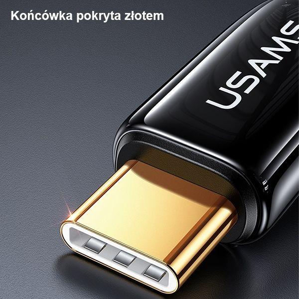 Immagine prodotto Usams Cavo di ricarica da Tipo-C a Tipo-C - Nero (2 m, USB 3.1)
