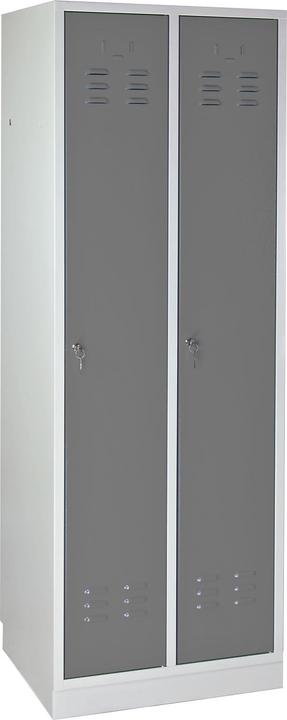 Actual product image ADB Spind Garderobenschrank Regular" 2-türig (60 cm, 177.50 cm)
