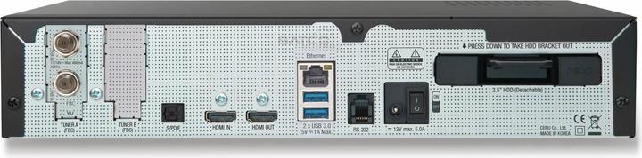 Immagine prodotto Vu+ Duo 4K SE (4 GB, DVB-S2, Albero CI)