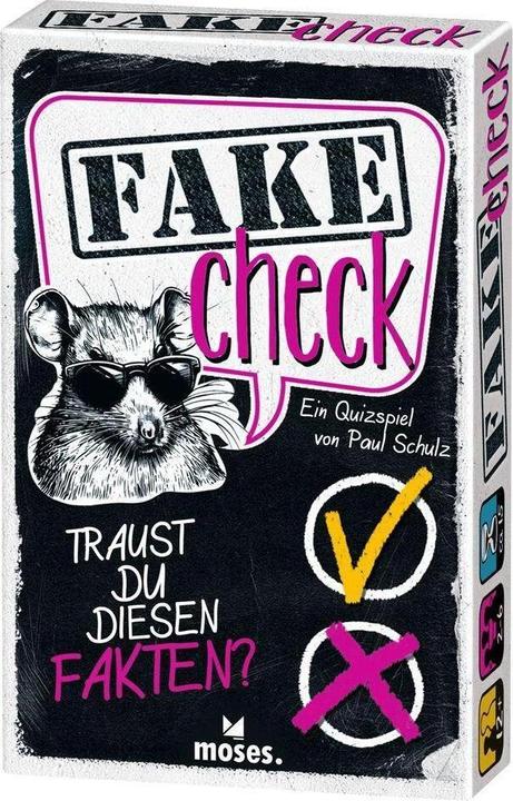 Actual product image Fake check (German)