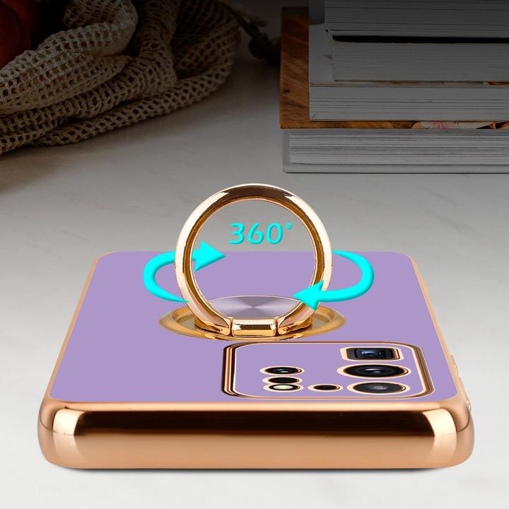 Image du produit Cadorabo Etui pour Samsung Galaxy S20 ULTRA en TPU avec protection de l'appareil photo et anneau LM089 Style (Samsung Galaxy S20 Ultra)