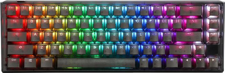 Actual product image Ducky One 3 Aura Black SF Gaming Keyboard, RGB LED - MX-Brown (DE, Cable)