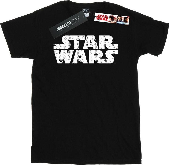 Immagine prodotto Star Wars Christmas Logo Maglietta Uomo (XXL)