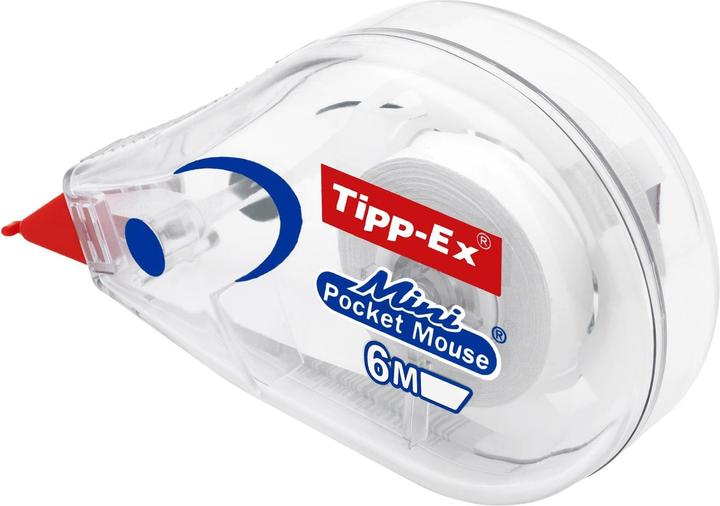 Actual product image Bic Correction tape Mini Pocket Mouse 5 mm x 6 m, in a pack of 10. 512085