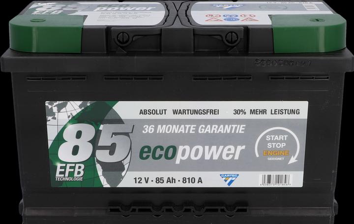 Immagine prodotto Cartec Eco Power 85 (12 V, 85 Ah, 810 A)