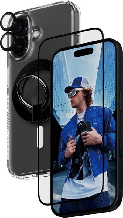 Produktbild PanzerGlass 4-in-1 Protection Bundle (1 Stück, Apple iPhone 16)