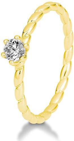 Produktbild Breuning Verlobungsring Twisted (57, 585/14 K Gold)