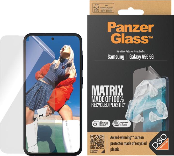 Immagine prodotto PanzerGlass Matrice (1 Pezzo/i, Samsung Galaxy A55)