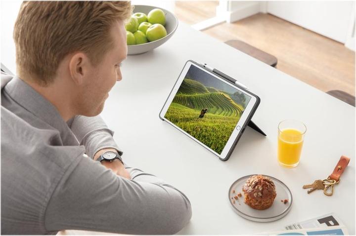 Produktbild Logitech Combo Touch (Eng. Int., iPad 2019 (7. Gen), iPad 2020 (8. Gen), iPad 2021 (9. Gen))